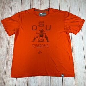 Vintage Y2K Nike OSU Cowboys T Shirt Mens Large